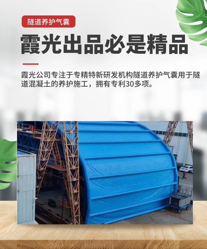 滦南高温保湿隧道混凝土养护 高温蒸汽隧道混凝土养护 充气隧道拱